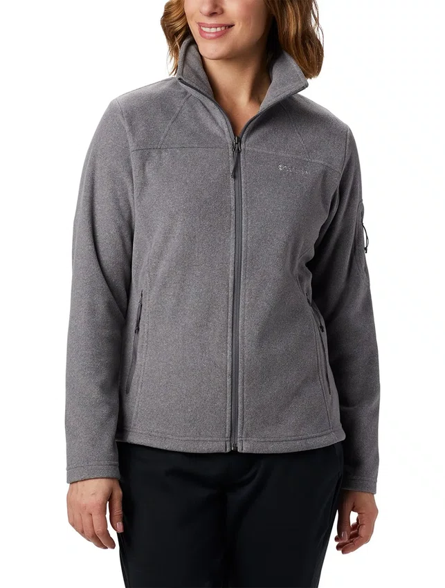 Jaqueta Columbia Fleece Fast Trek II Feminina Cinza