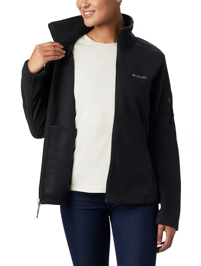 Jaqueta Columbia Fleece Fast Trek II Feminina Preto