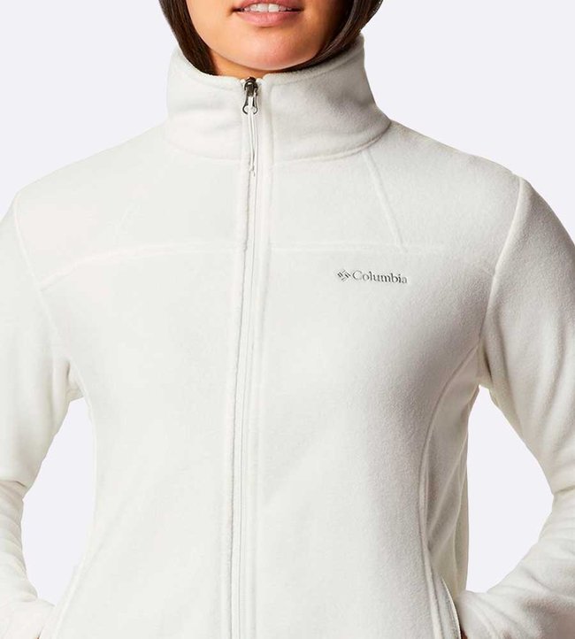 Jaqueta Columbia Fast Trek II Fleece Feminina Branca 