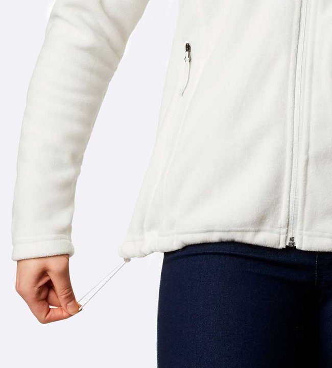 Jaqueta Columbia Fast Trek II Fleece Feminina Branca 
