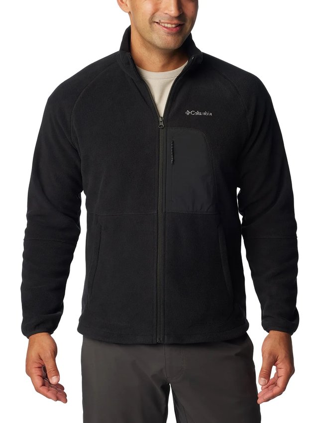 Jaqueta Columbia Fleece Masculina Rapid Expedition Preta