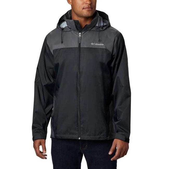 Jaqueta Columbia Glennaker Lake Rain Black Masculino Cinza