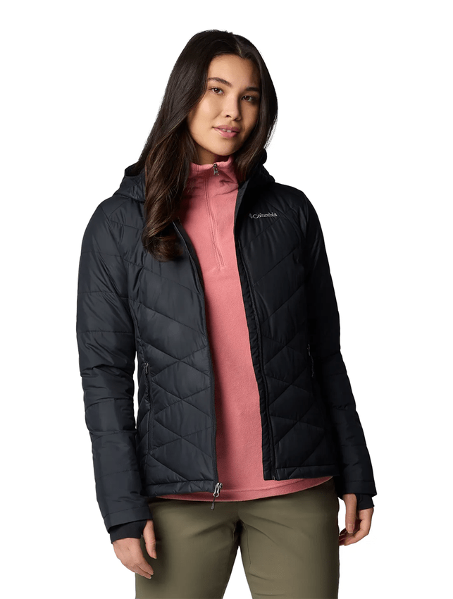 Jaqueta Columbia Heavenly Hdd Feminina Preto