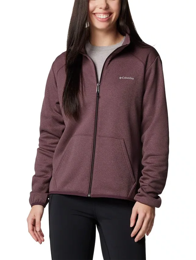 Jaqueta Fleece Columbia Feminina Hike Tech Violeta