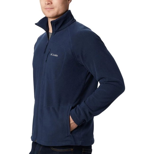 Jaqueta Columbia Fleece Fast Trek II Masculina Azul