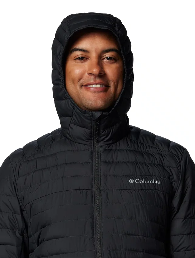 Jaqueta Columbia Masculina Silver Falls II com Capuz Preta