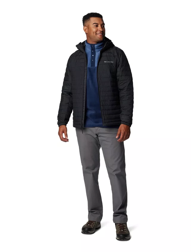 Jaqueta Columbia Masculina Silver Falls II com Capuz Preta