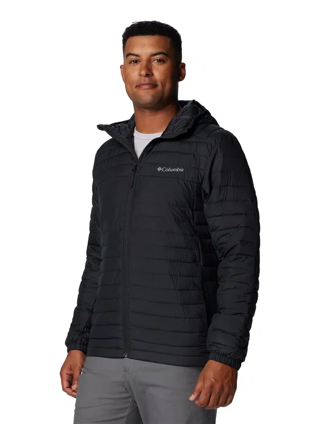 Jaqueta Columbia Masculina Silver Falls II com Capuz Preta