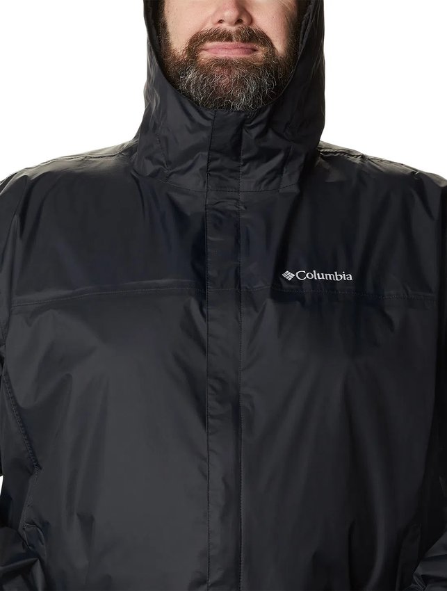 Jaqueta Columbia Masculina Watertight II Plus Size Preto