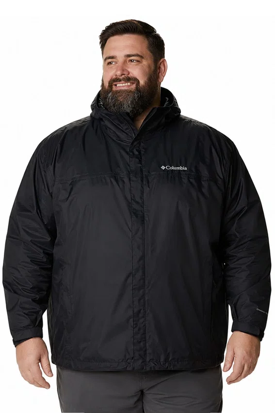 Jaqueta Columbia Masculina Watertight II Plus Size Preto