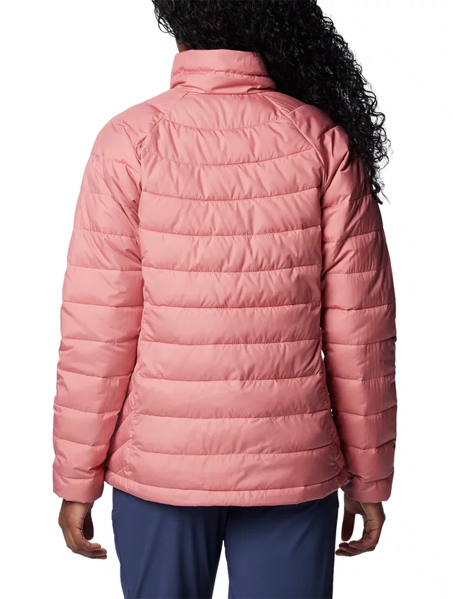 Jaqueta Columbia Feminina Powder Lite II Rosa Chiclete