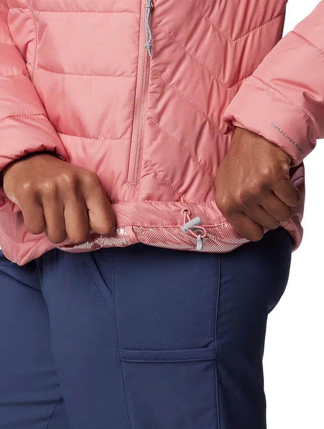 Jaqueta Columbia Feminina Powder Lite II Rosa Chiclete