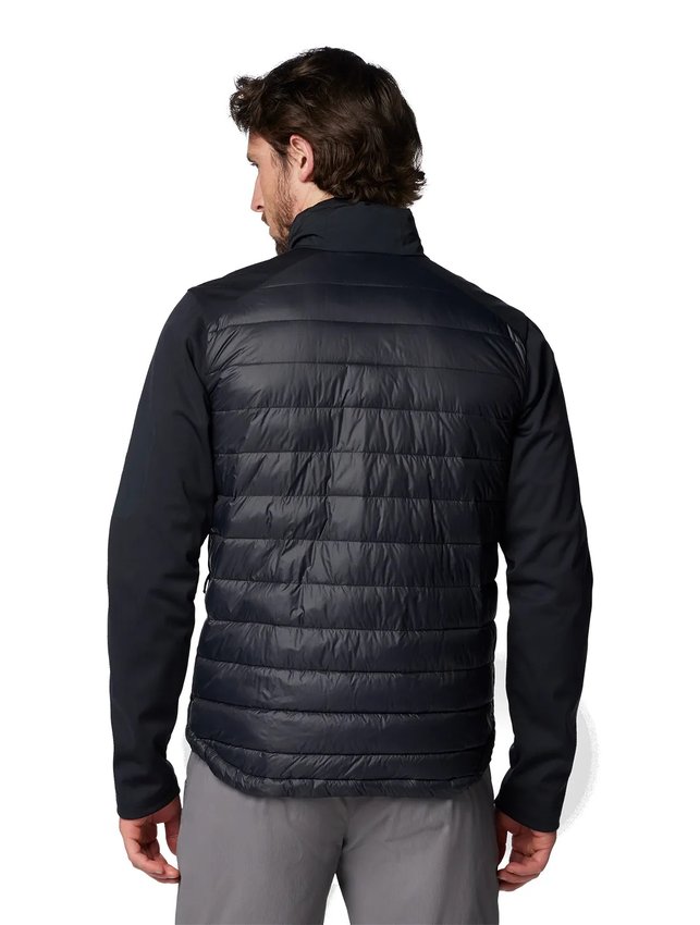 Jaqueta Columbia Tech Hybrid Softshell Preto Masculino