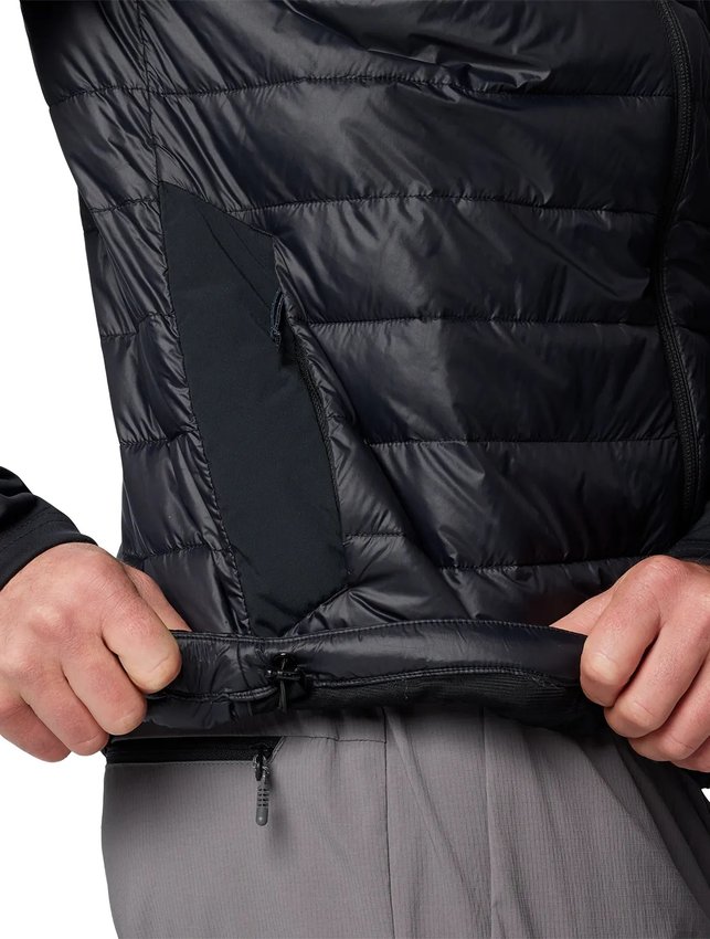 Jaqueta Columbia Tech Hybrid Softshell Preto Masculino