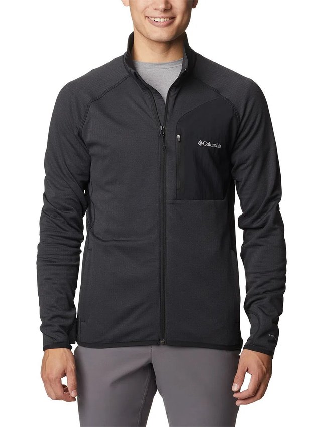 Jaqueta Columbia Triple Canyon Full Zip Masculina Preto
