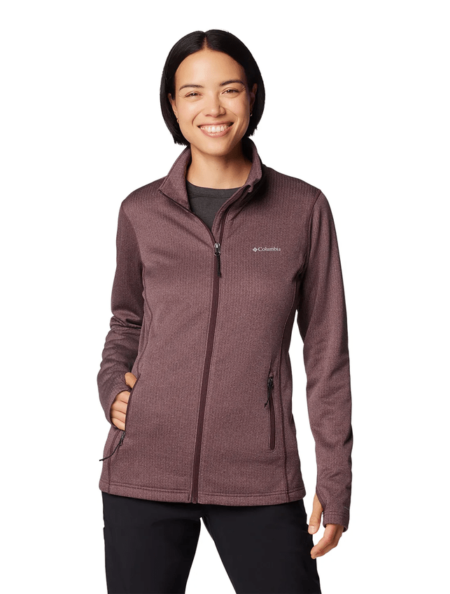 Jaqueta Fleece Columbia Feminina Park View Violeta