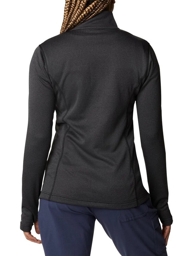 Jaqueta Columbia Park View Grid Fleece Cinza