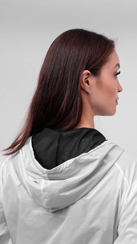 Jaqueta Corta Vento HUPI Feminina Branco