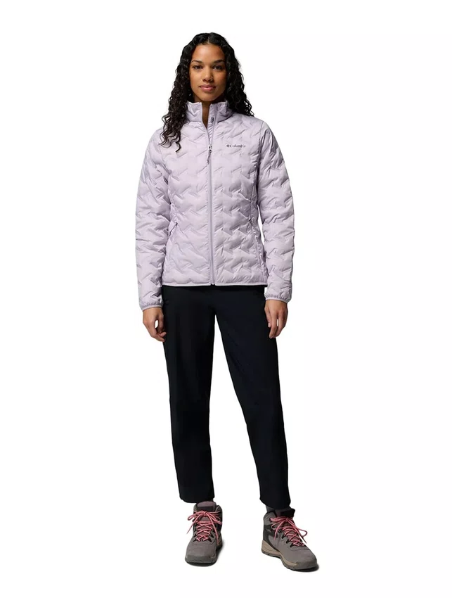 Jaqueta Down Columbia Feminina Delta Ridge II Lilás