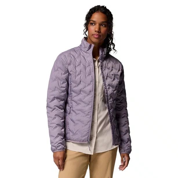 Jaqueta Down Columbia Delta Ridge II Feminina Roxa