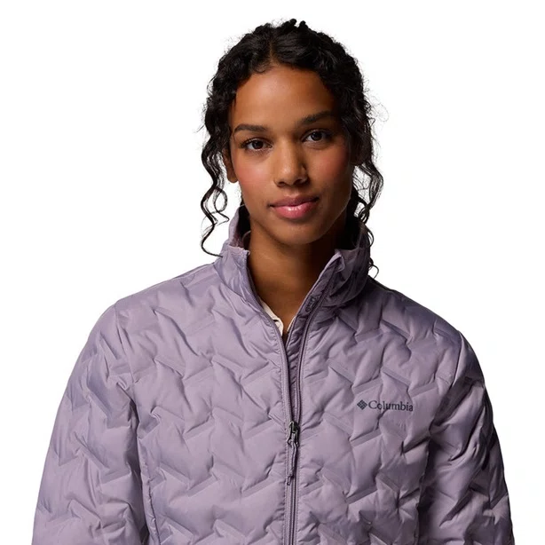 Jaqueta Down Columbia Delta Ridge II Feminina Roxa