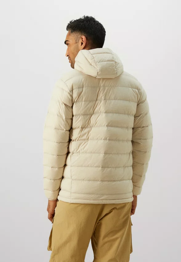 Jaqueta Columbia Drift Peak Hooded Masculina Bege