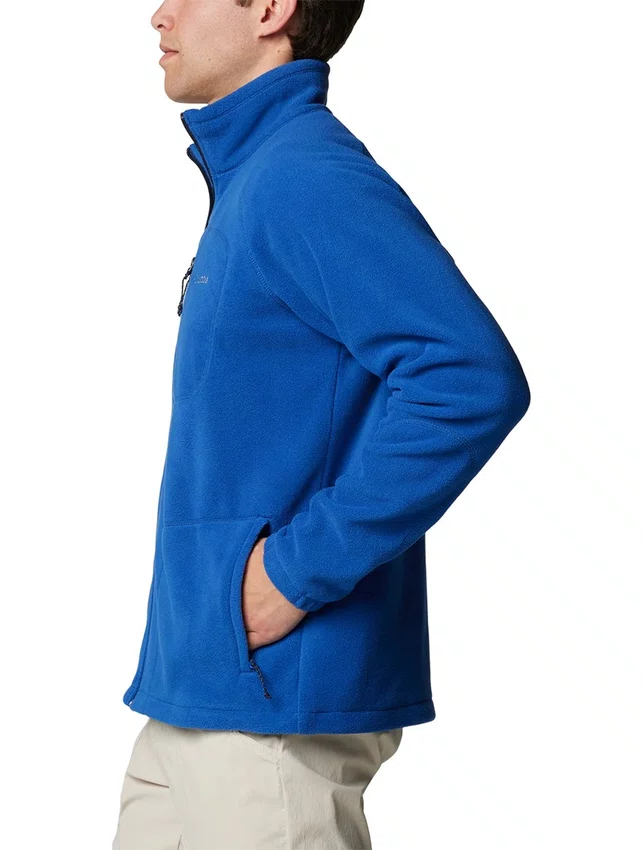Jaqueta Fleece Columbia Masculina Fast Trek II Azul