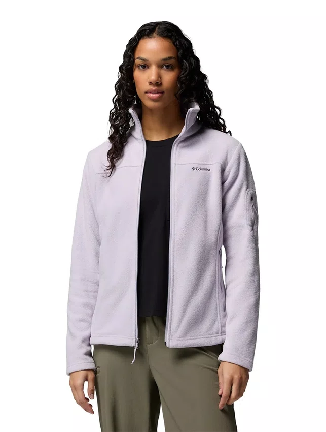 Jaqueta Fleece Columbia Feminina Fast Trek II Lilás