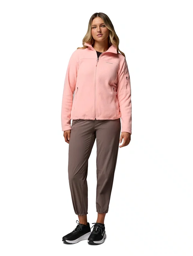 Jaqueta Fleece Columbia Feminina Fast Trek II Rosa