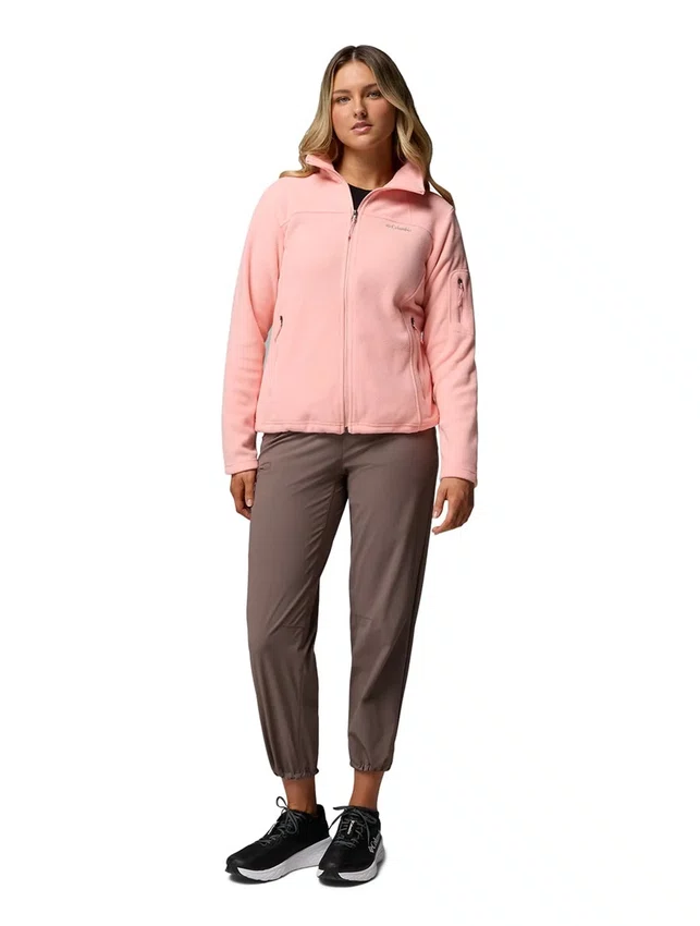 Jaqueta Fleece Columbia Feminina Fast Trek II Rosa