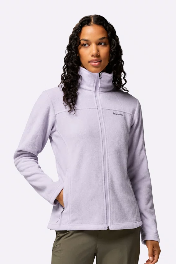 Jaqueta Fleece Columbia Feminina Fast Trek II Lilás