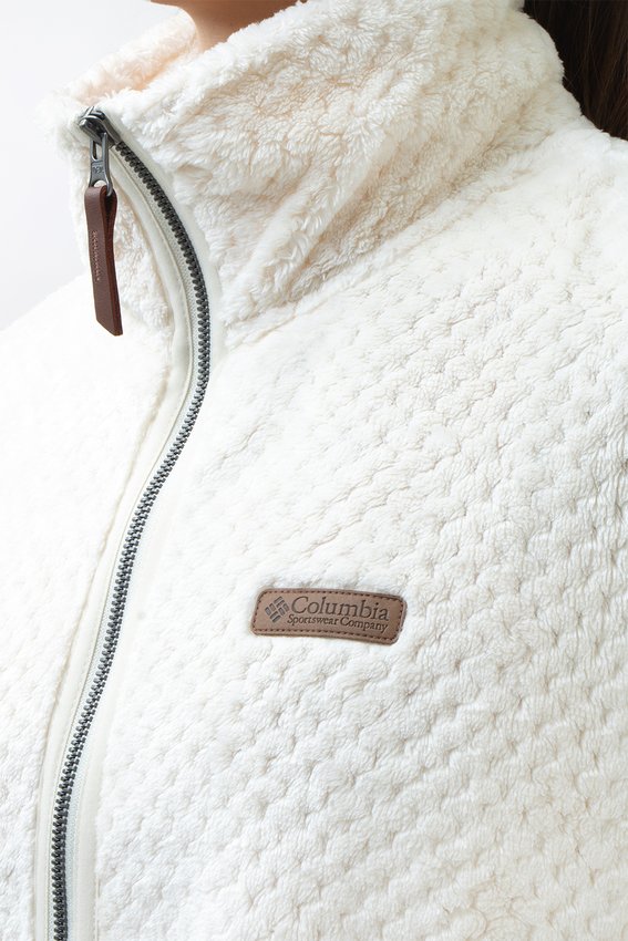 Jaqueta Fleece Columbia Feminina Fire Side II Sherpa Bege