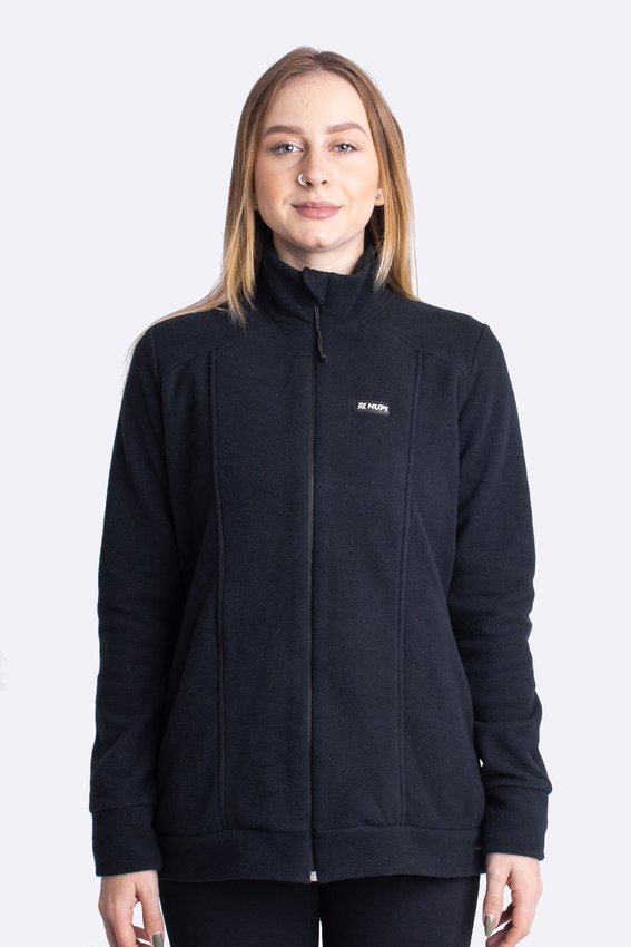 Jaqueta Fleece HUPI Feminina Preto