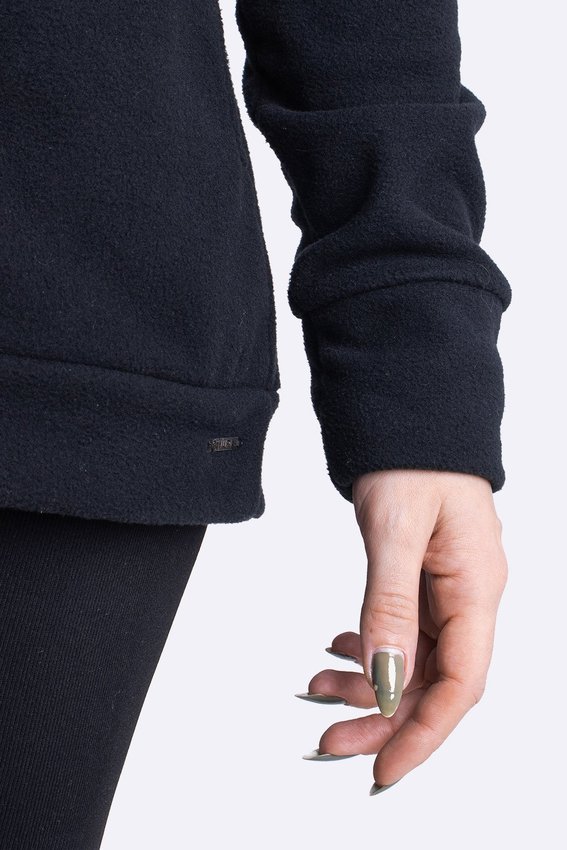 Jaqueta Fleece HUPI Feminina Preto