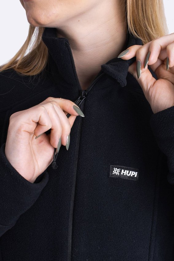Jaqueta Fleece HUPI Feminina Preto