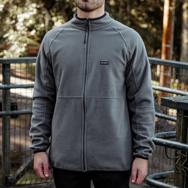 Jaqueta Fleece HUPI Masculina Grafite