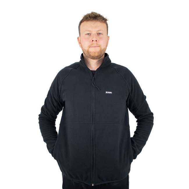 Jaqueta Fleece HUPI Masculina Preta