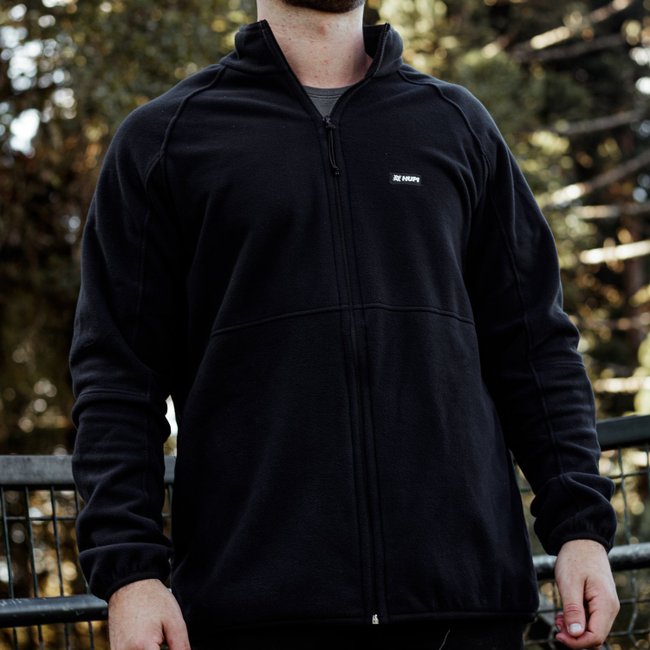 Jaqueta Fleece HUPI Masculina Preta