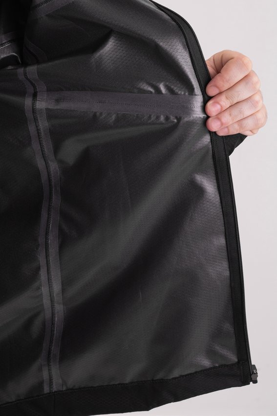 Jaqueta HUPI Impermeável Ushuaia Unissex Preta