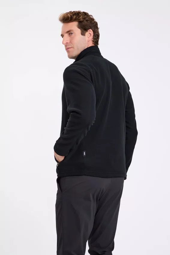 Jaqueta Solo Microfleece III Masculina Preta