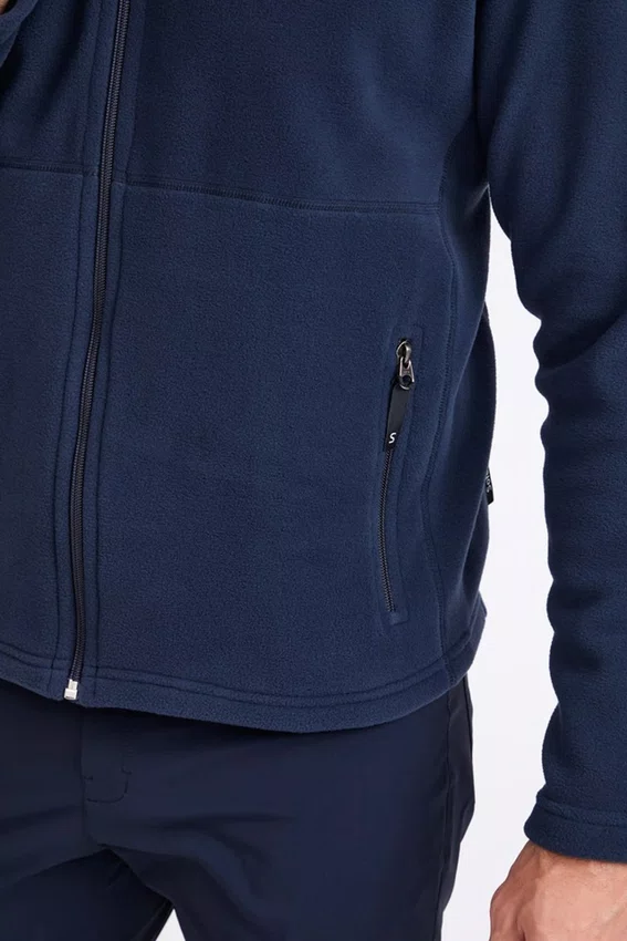Jaqueta Solo Microfleece III Masculina Azul Marinho