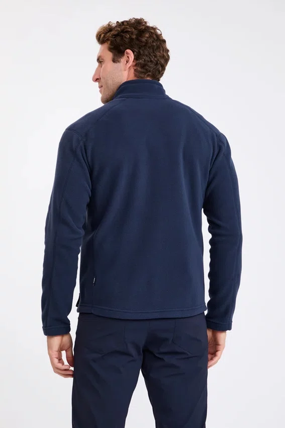 Jaqueta Solo Microfleece III Masculina Azul Marinho