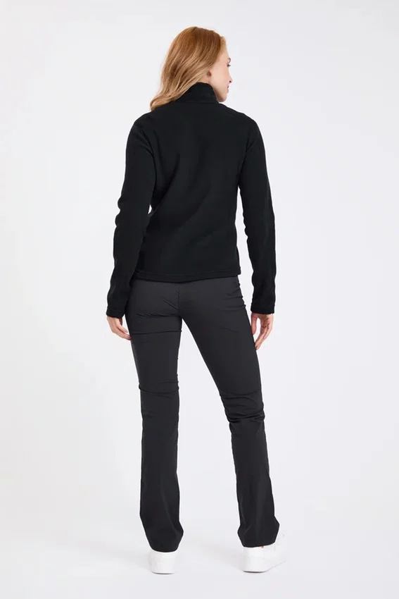 Jaqueta Solo Microfleece III Feminina Preta