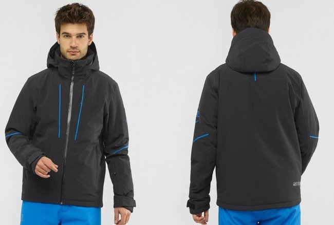 Jaqueta Neve Salomon Edge Masculina Preto