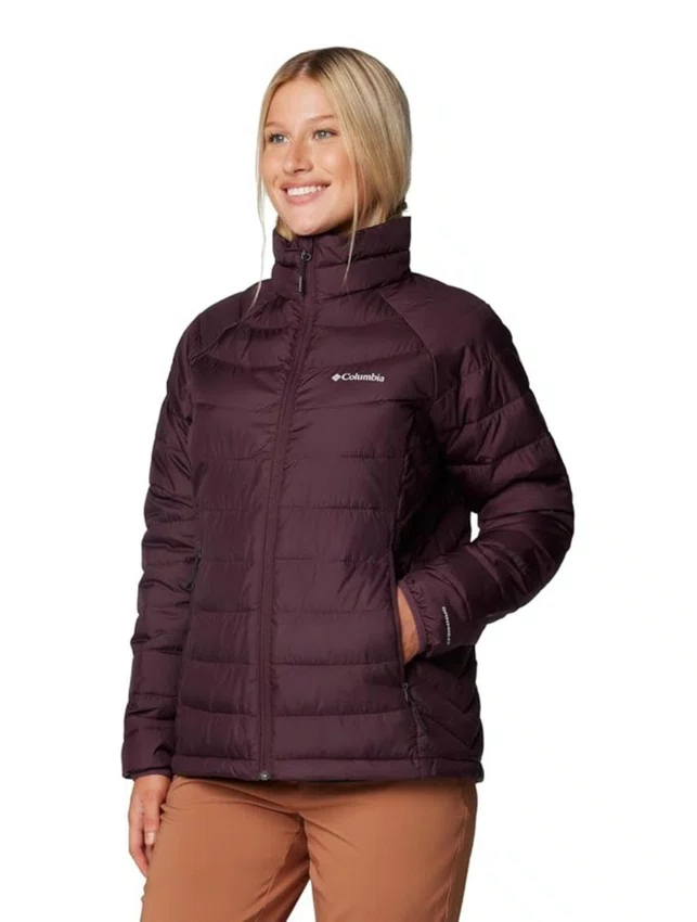 Jaqueta Columbia Powder Lite II Feminina Roxa