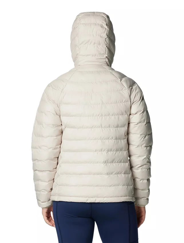 Jaqueta Columbia Powder Lite com Capuz Feminina Creme