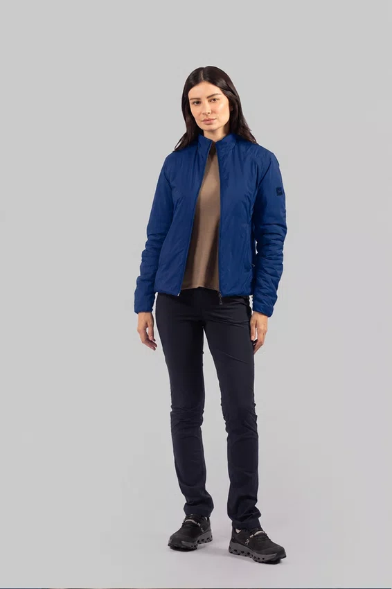 Jaqueta Solo Warm Insulate Feminina Azul Marinho