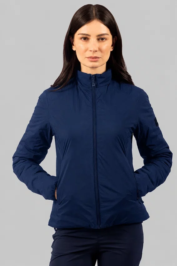Jaqueta Solo Warm Insulate Feminina Azul Marinho