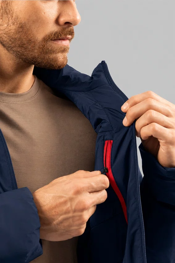Jaqueta Solo Warm Insulate Masculina Azul Marinho