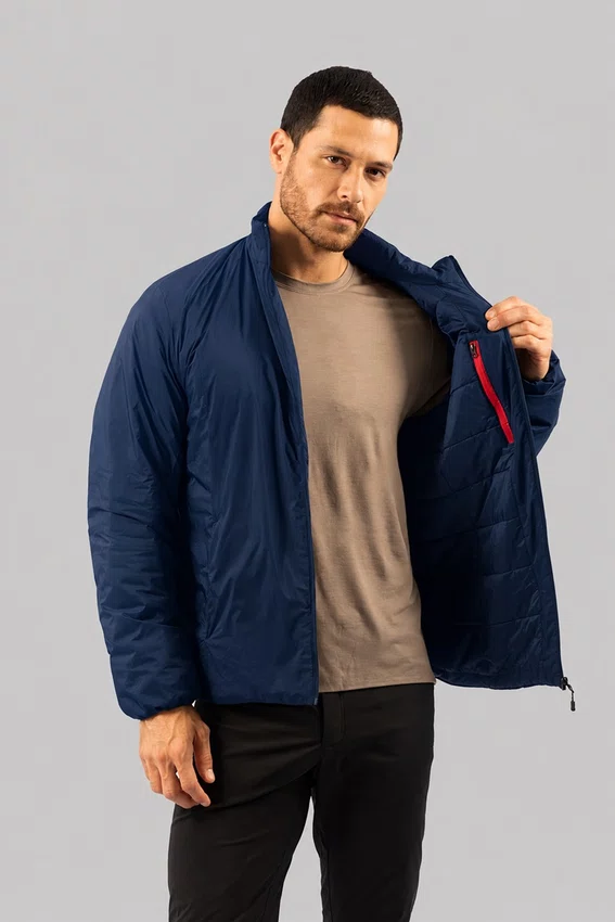 Jaqueta Solo Warm Insulate Masculina Azul Marinho